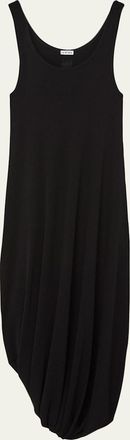 Loewe Asymmetric Draped Midi Tank Dress