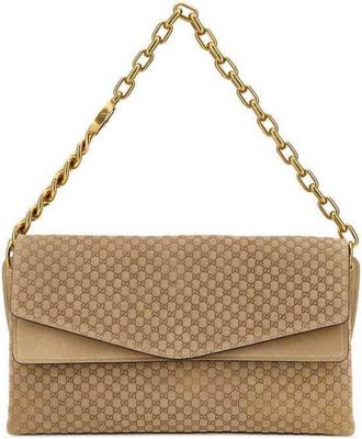 Gucci Beige Suede Large Shoulder Bag Spicygingspicging Borse A Tracolla