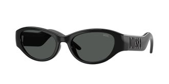 Diesel DL3021U 200187 Womens Sunglasses Black Size 52