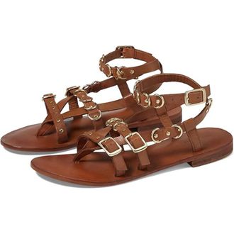 Free People Midas Touch Sandals Womens Brown Ankle Strap Strappy HTAT943