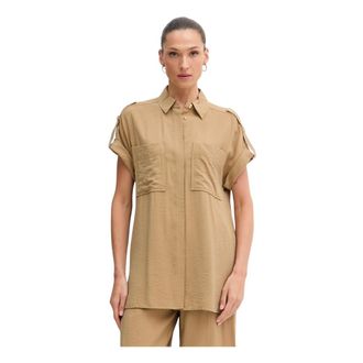Lola Casademunt Camisa Safari - Blouses & Shirts - Mujer - Beige - XS