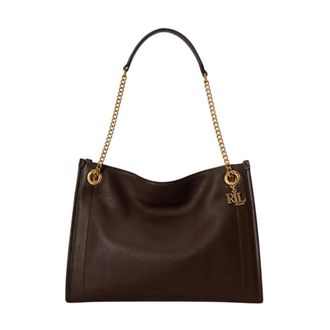 Ralph Lauren Bradley Medium Tote - Bags - Mujer - Marr&oacute;n - ONE SIZE