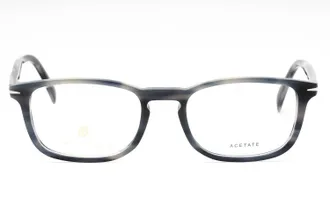 David Beckham DB102702W800 Plastic Optical Frame Eyeglasses - Gray