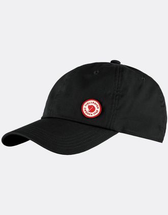 Fj&auml;llr&auml;ven Womens Fjallraven Unisex Logo Cap - Black 550 - Size: L/XL