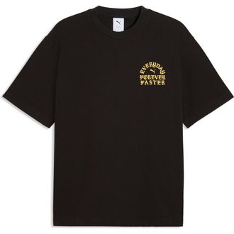 Puma Now Court Graphic T-Shirt in Puma Black at Nordstrom, Size Xx-Large