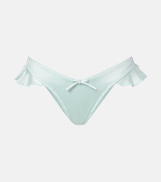 Montce Swim Kelly ruffled bikini bottoms