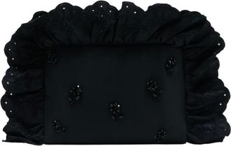 Simone Rocha Clutches, female, Black, Size: ONE SIZE Embellished Pillowcase Clutch Bag