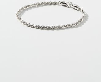 Tom Wood Mens Rope chain bracelet