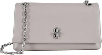 Marc Jacobs The Dual Wallet In Grey Leather