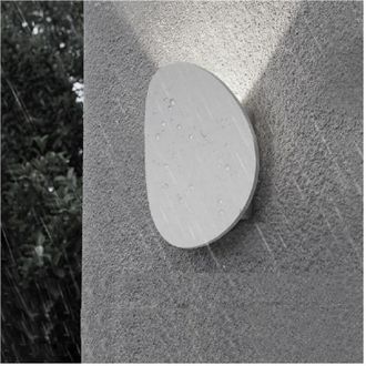 Trade Shop Trade Shop Traesio - Trade Shop - Applique Esterno Interno Led Cob a Parete Ip65 Luce Calda Fredda Naturale Es65-b