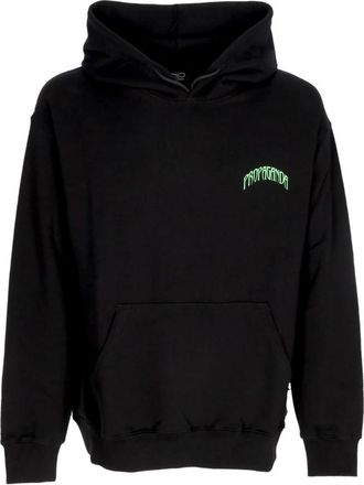PROPAGANDA Zwarte Triangle Panther Hoodie Sweatshirt - Heren - Hoodies - Zwart - XS - Katoen - Hoodies & sweatvesten