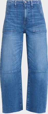 LE JEAN Utility Soft Barrel Jeans