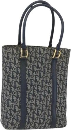 Dior Pre-owned Vintage Tote Bag - Dames - Vintage Shopper - Blauw - ONE Size - Vintage