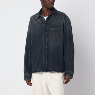 Golden Goose Camicia Journey blu in denim