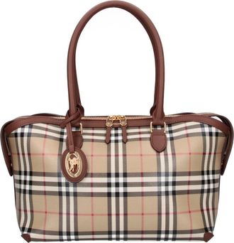 Burberry Borsa Tote Media Burberry Check