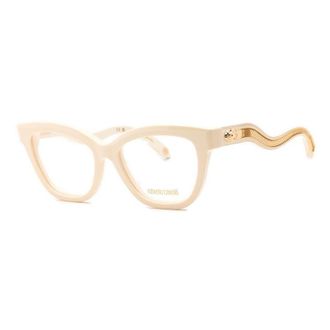 Roberto Cavalli VRC07209X7 Cat-Eye Full Rim Eyeglasses - Beige