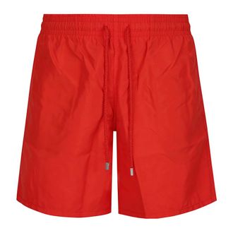 Vilebrequin Beachwear, male, Red, Size: 2XL Moorea C4A00 Swimsuit