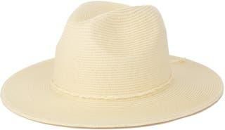 San Diego Hat Company Water Repellent UPF 50+ Fedora in Ivory at Nordstrom Rack