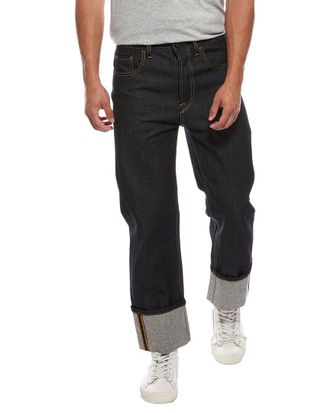 Valentino Dark Wash Cuffed Jean