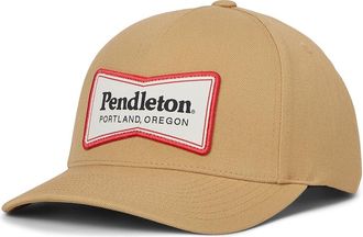 Pendleton Vintage Logo Graphic Hat Baseball Caps Light Tan, Acrylic/Spandex/Wool