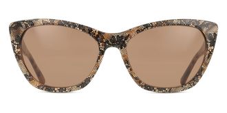 Bebe BB7254 200 Womens Sunglasses Brown Size 56