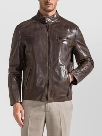 Seventy Venezia leather jacket