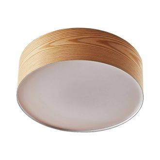 Lindby L&aacute;mpara De Techo dominic En Marr&oacute;n Madera - Lindby