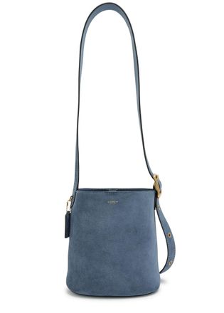 Coach Bleeker 21 Suede Bucket bag - Denim - One Size