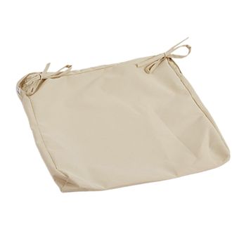 OEM Dos Fundas Impermeables De Color Beige Para Asientos De Exterior Con Cremallera, Aptas Para Espacios Exteriores Como Terrazas, Jardines Y Sillas