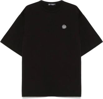 Société Anonyme text-print T-shirt - unisex - Cotton - M - Black