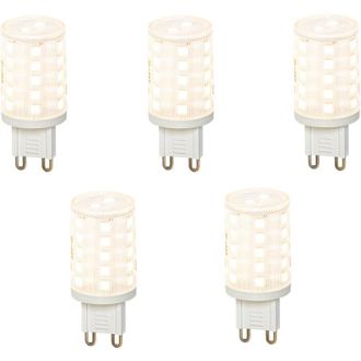 LUEDD Set di 5 lampadine LED G9 Smart 2,5W 250 lm 2700K
