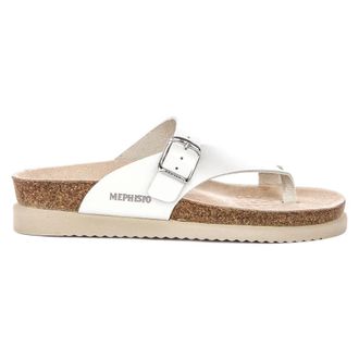 Mephisto Helen Sandal - female - Mephisto - Flip Flops - White - 9 UK - Shoes