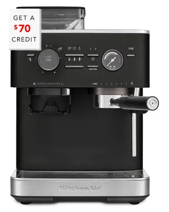 KitchenAid Kitchenaid Semi Automatic Espresso Machine With Burr Grinder With $70 Credit