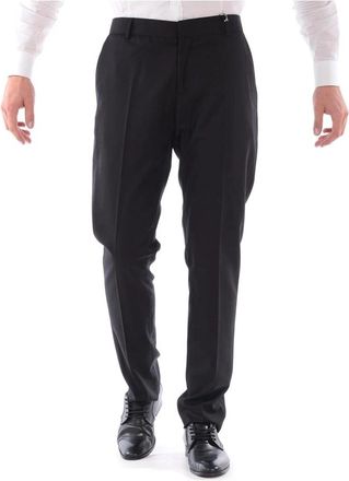 Daniele Alessandrini Jeans - Heren - Nette broeken - Zwart - 2XL - Polyester - Broeken