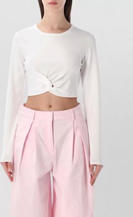 The Garment knotted long-sleeve top