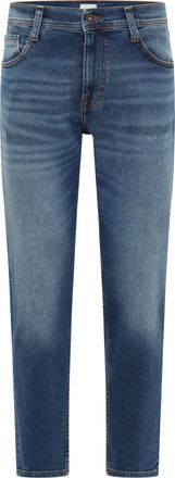 Mustang Tapered-fit-Jeans MUSTANG Herren Style Denver Tapered, Herren, Gr. 30, L&auml;nge 30, blau (blau 434), Denim/Jeans, 99% Baumwolle, 1% Elasthan, unifarben, 