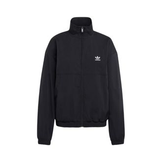 adidas Training Jackets, female, Black, Size: S Essentials Woven Windbreaker