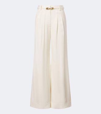 Zimmermann Belted wide-leg pants