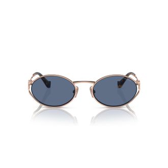 Miu Miu 0mu 52ys Oval Sunglasses