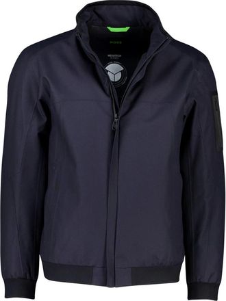 HUGO BOSS Heren, Jassen, Blauw, Maat: 2XL Poliester