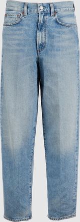 A Gold E Jean 80S High Rise Vintage Taper Orbital