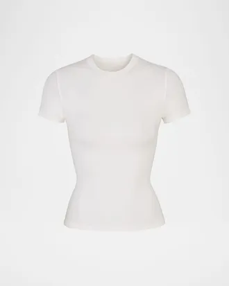 SKIMS Cotton Jersey Crewneck T-Shirt