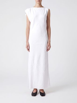Jacquemus Abito lungo monospalla The Drap Longue in misto viscosa