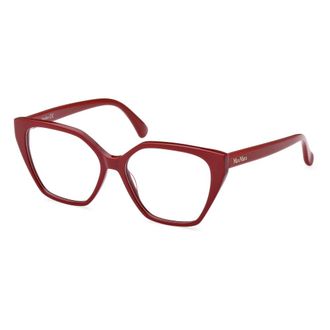 Max Mara Glasses, unisex, Red, Size: 55 MM Mm5085 Optical Frame