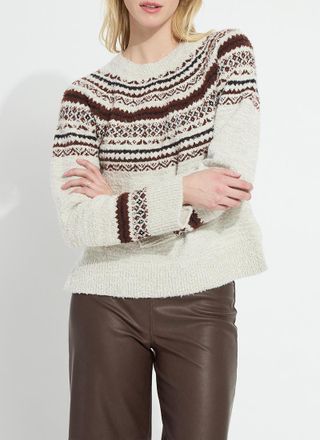 Lyss&eacute; Harriet Fair Isle Sweater