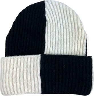 MARCUS ADLER Colorblocked Cuff Beanie