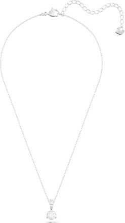 Swarovski Kristallen Hanger Ketting - Dames - Kettingen - Grijs - ONE Size - Accessoires