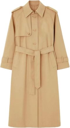 Frankie Shop Dames, Mantels, Bruin, Maat: XS Zijde