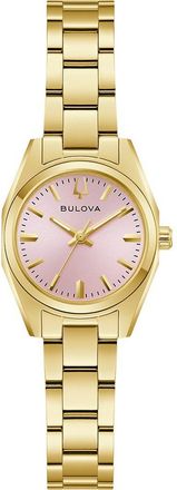 Bulova Surveyor Dames Horloge Goudkleurig 97L187