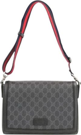 Gucci Pre-owned Borsa a Spalla GG Supreme - - Pre-owned - Donna - Nero - ONE SIZE